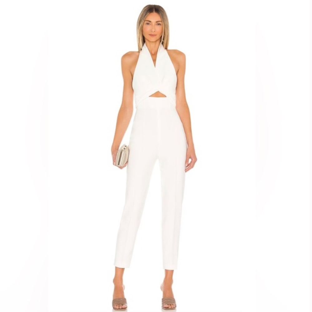 MISHA Anacita Jumpsuit in Ivory